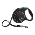 Trela Extensível Flexi Black Design 5 m — Azul, Tamanho M