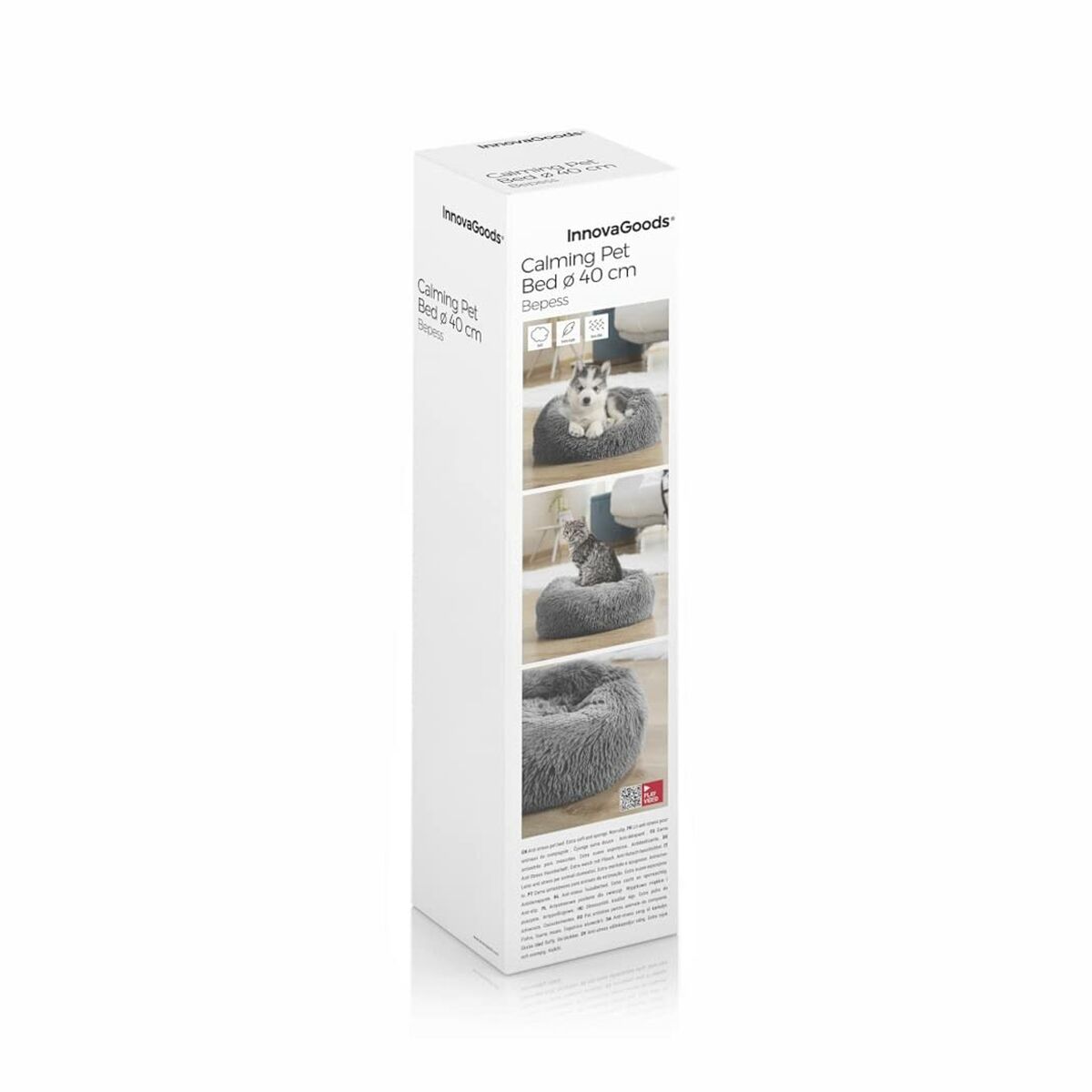 Cama Anti-Stress para Cães e Gatos — 60 cm
