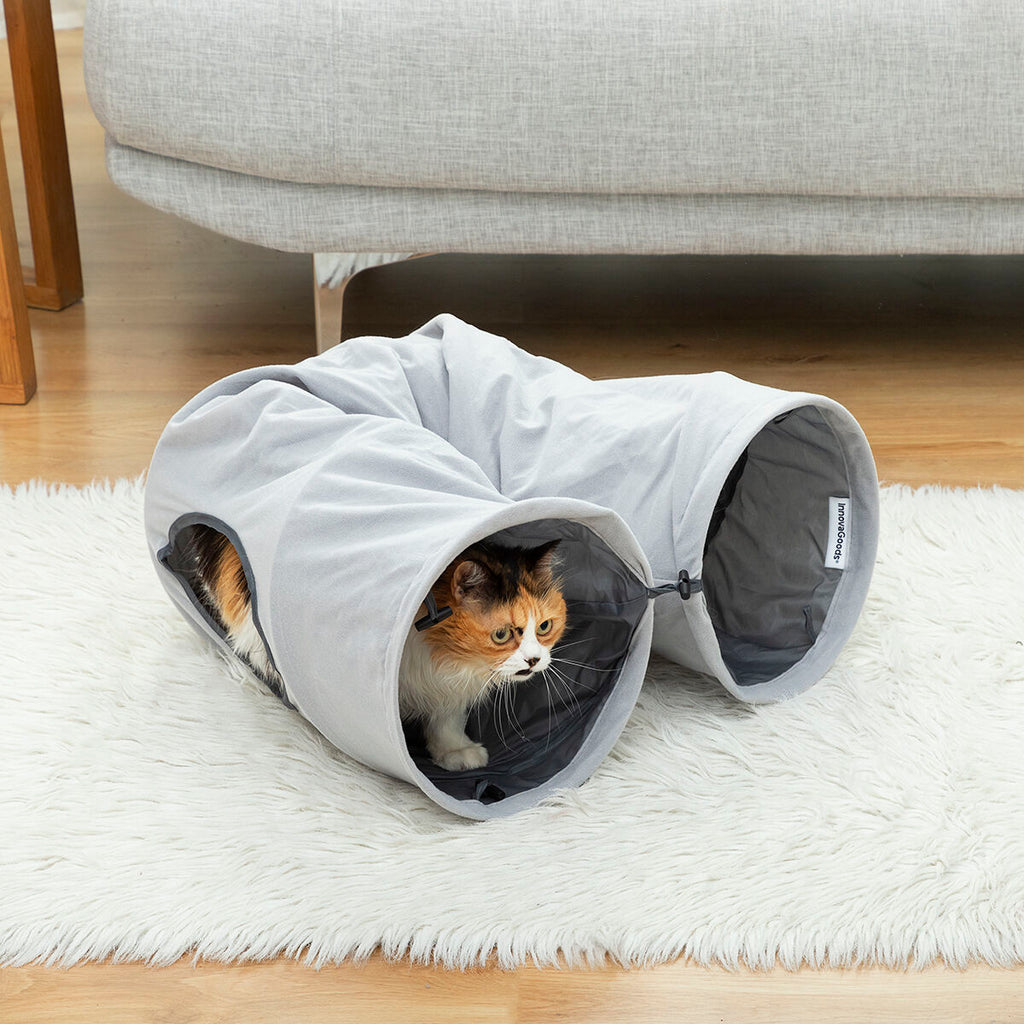 Túnel Dobrável para Gatos